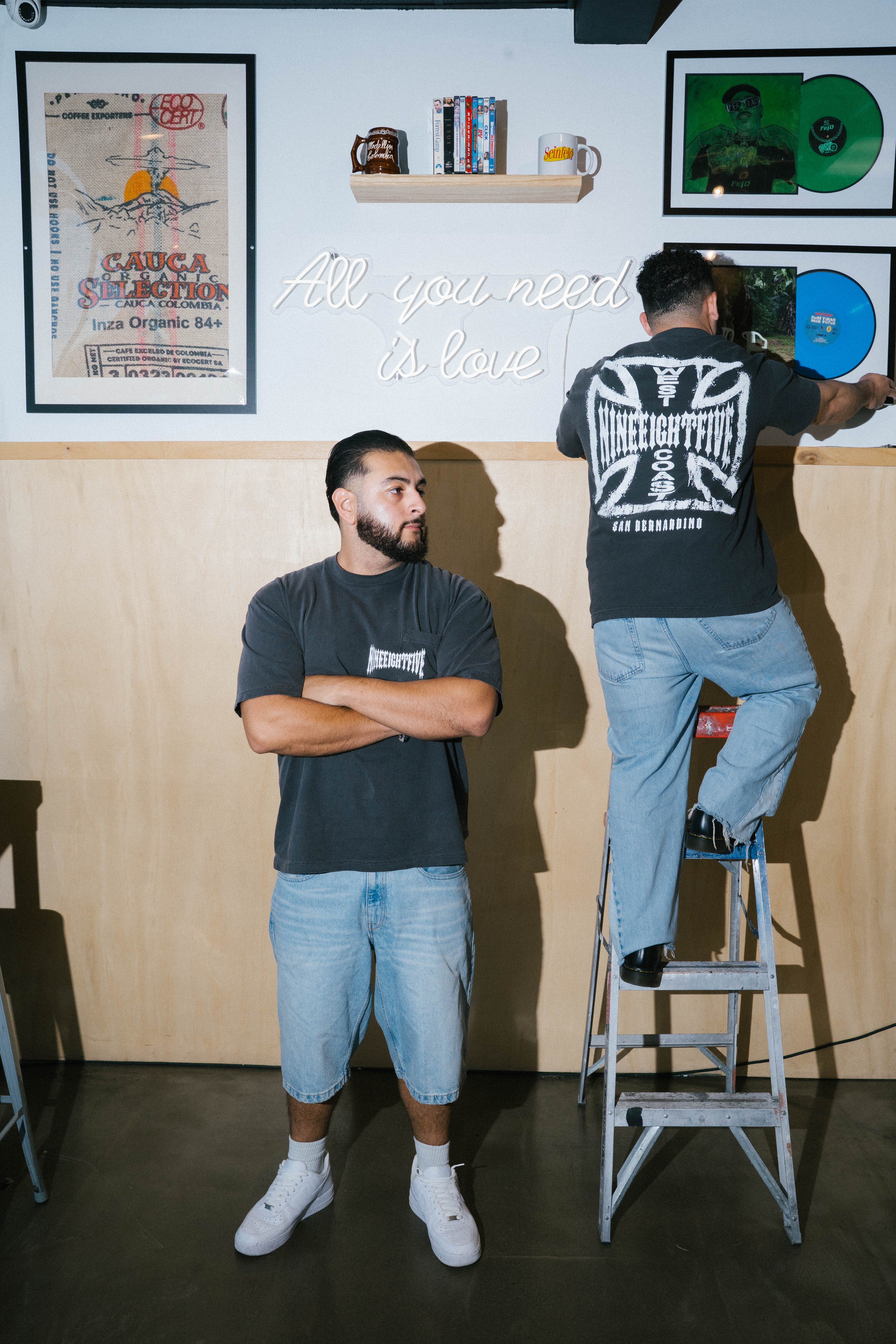 Nine Eight Five Coffee west coast tee